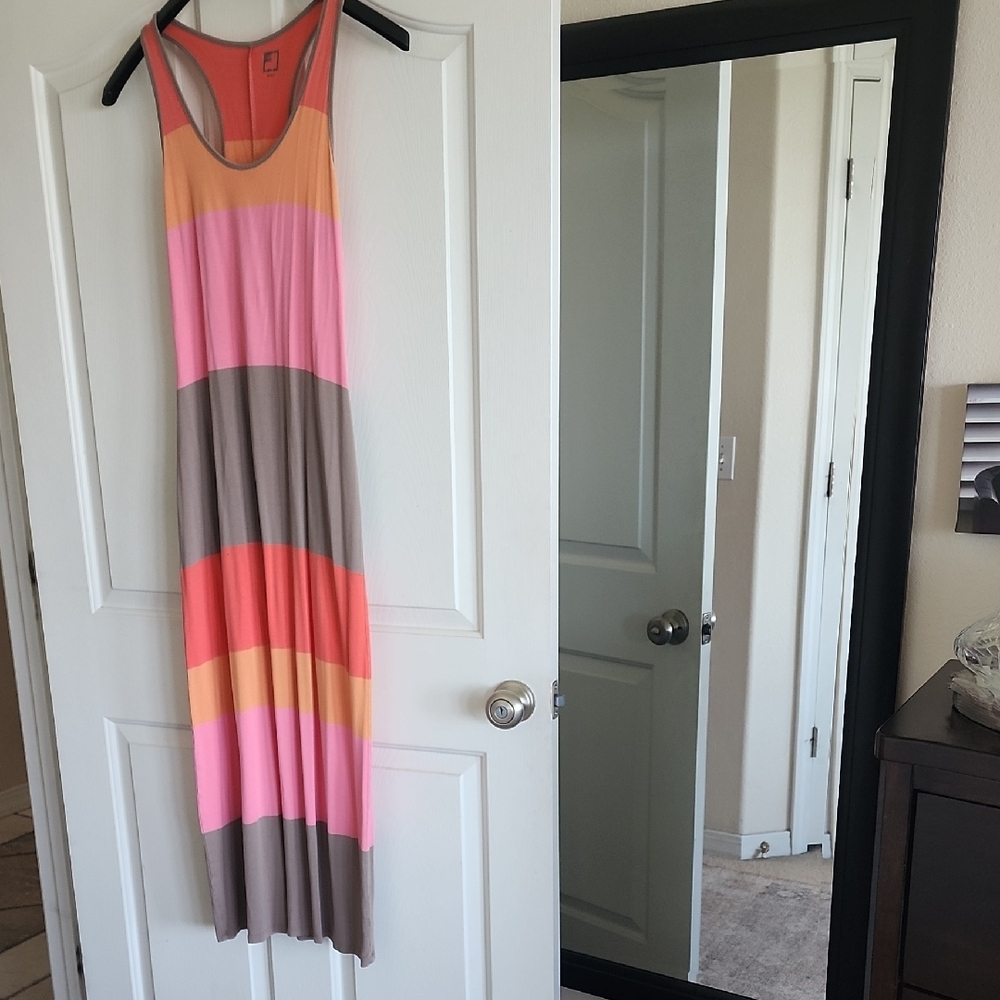 jcpenney Colorful Striped Maxi Dress